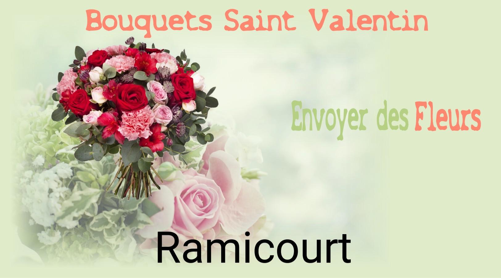 Roses de Saint-Valentin livrées à Ramicourt